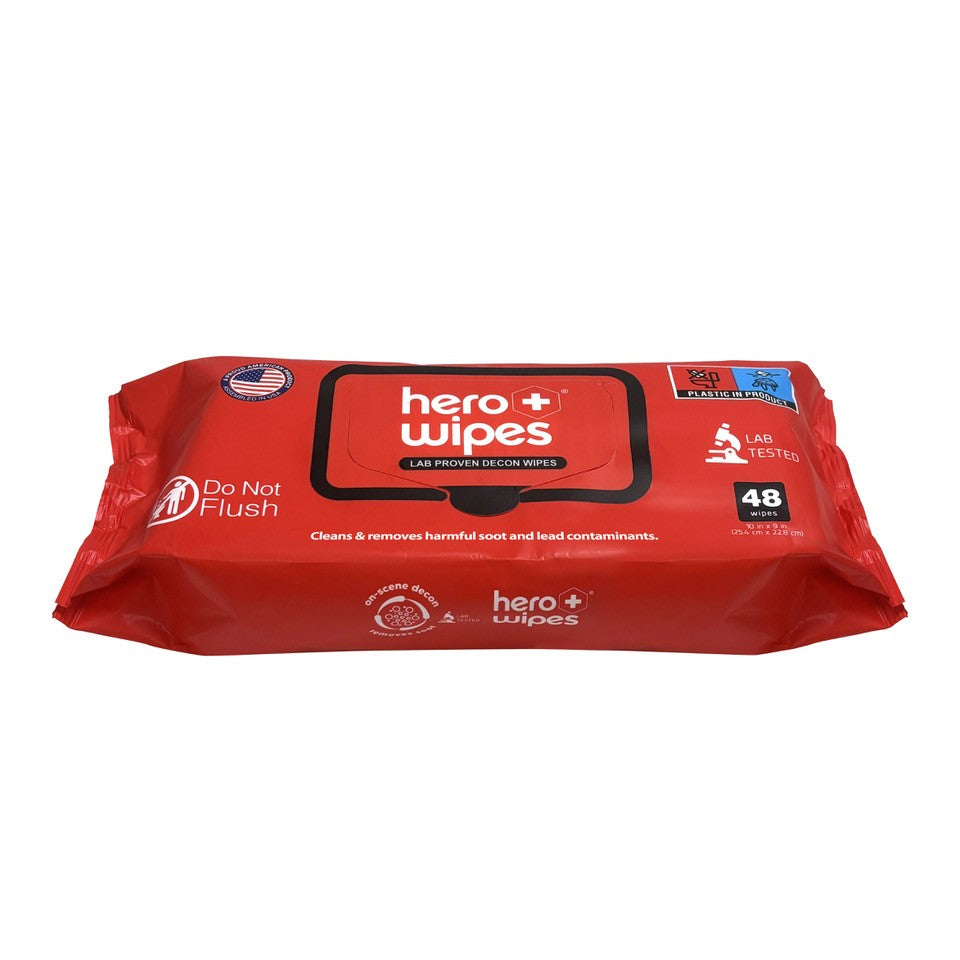 Hero Wipes XL Body Wipes Flow Pack 48 wipes pouch