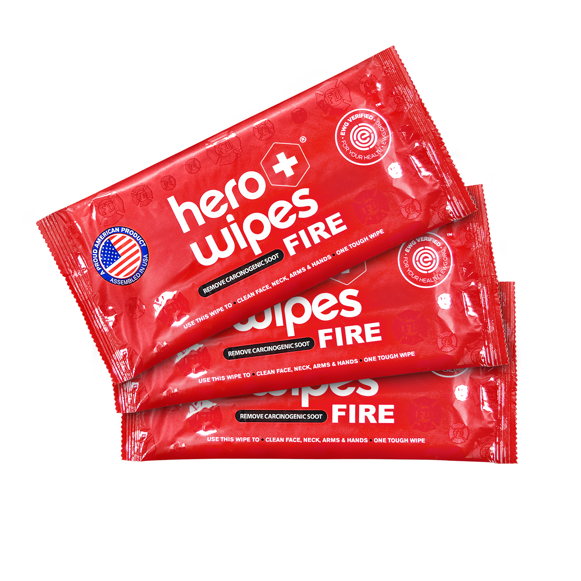 Hero Wipes® -XL Body Wipes Individually Wrapped Wipes (120 Wipes per Case)